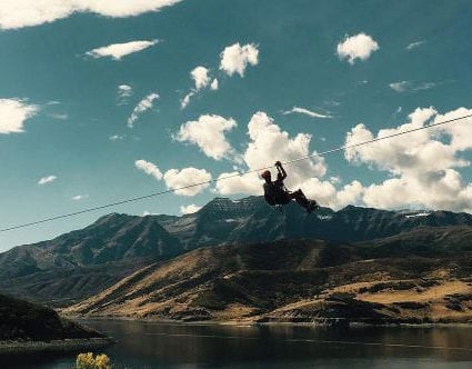 zipline-utah-deer-creek-park-city-zipline-over-water